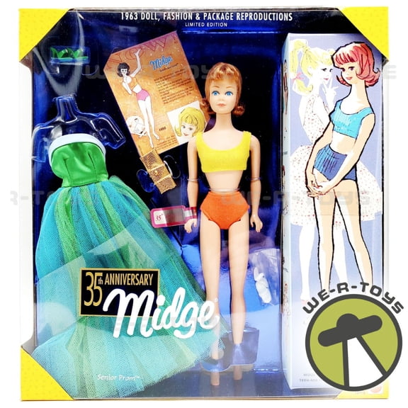 35th Anniversary Senior Prom Midge Doll Barbie's Best Friend 1997 Mattel 18976