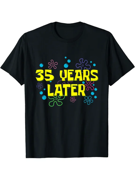 35th Birthday 35 Years Later 35 Years Old Bday T-Shirt, Unisex T-Shirt