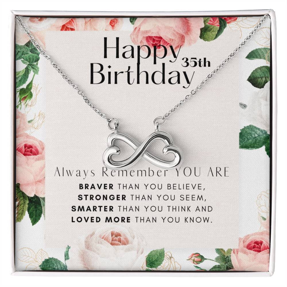 35th Birthday Gifts for Women Necklace for Her 35 Years Old 35th ...