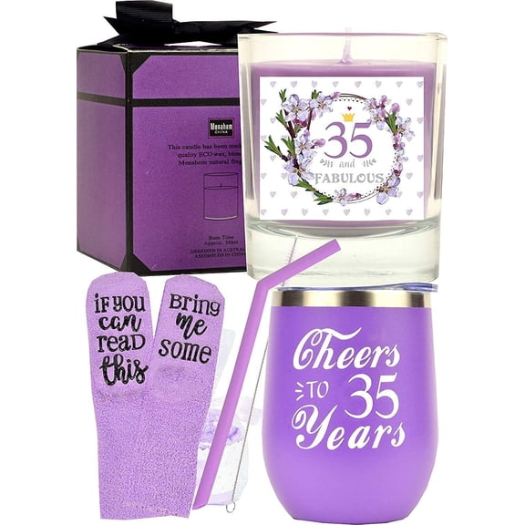 35th Birthday Gifts for Women, 35th Birthday, 35th Birthday Tumbler, 35th Birthday