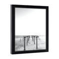 thumbnail image 1 of 35x10 Picture Frame Wood Black 35x10 Frame 35 x 10 Frames Acrylic Glass 35 x 10, 1 of 9