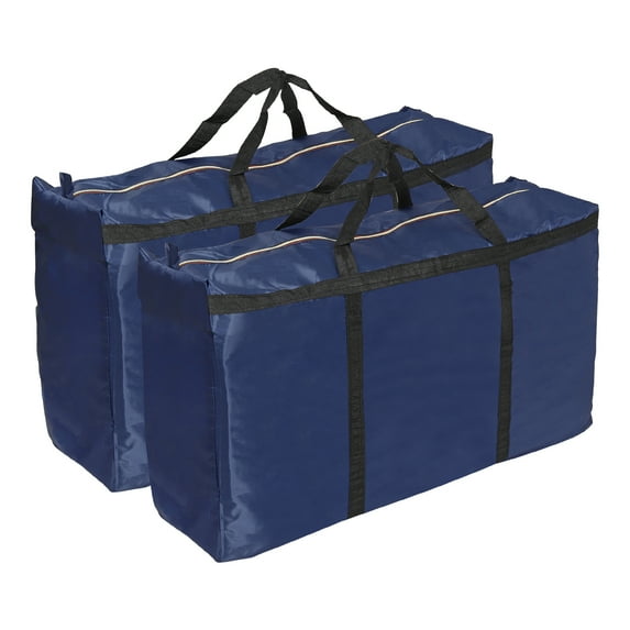 35x10x21" Camp Chair Replacement Bag Oversize Waterproof Storage Bag for Moving Travel Camping, Navy Blue 2 Pack