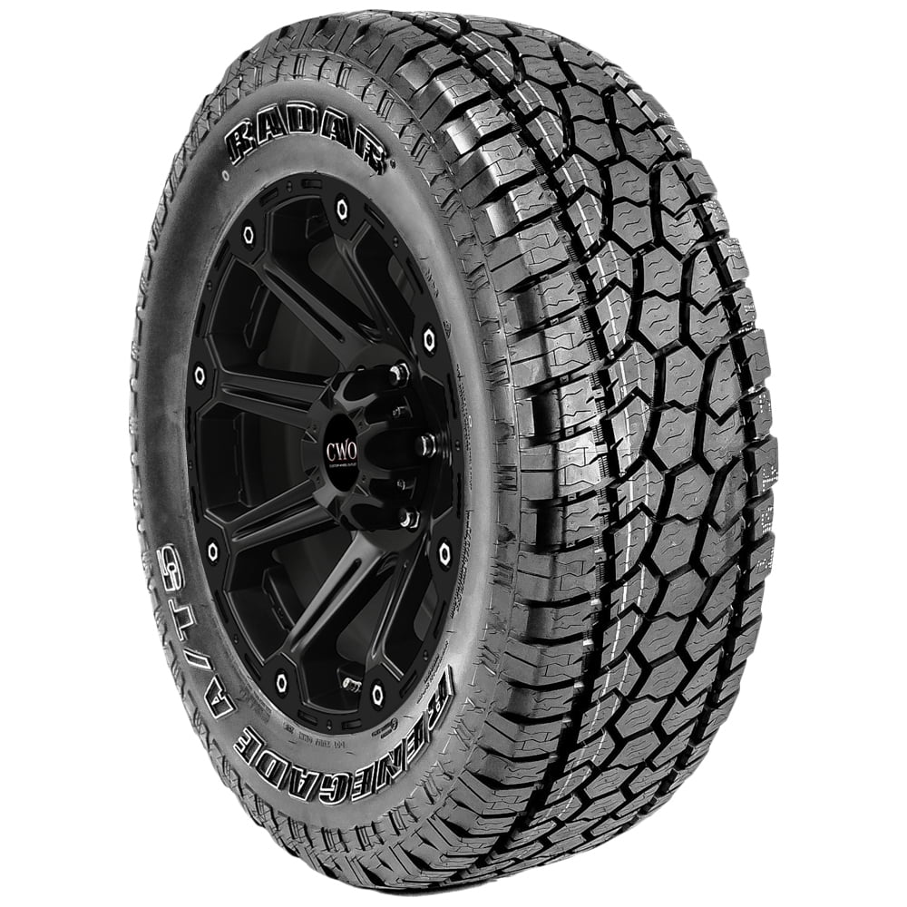 35x12.50R18LT Radar Renegade A/T5 123S Load Range E White Letter Tire