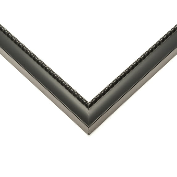 35x12 Frame Black Real Wood Picture Frame Width 0.75 inches | Interior Frame Depth 0.5 inches |