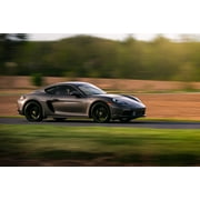 35x24 in Photographic Print Poster Automobile Porsche Cayman Coupe Design Driving Expensive