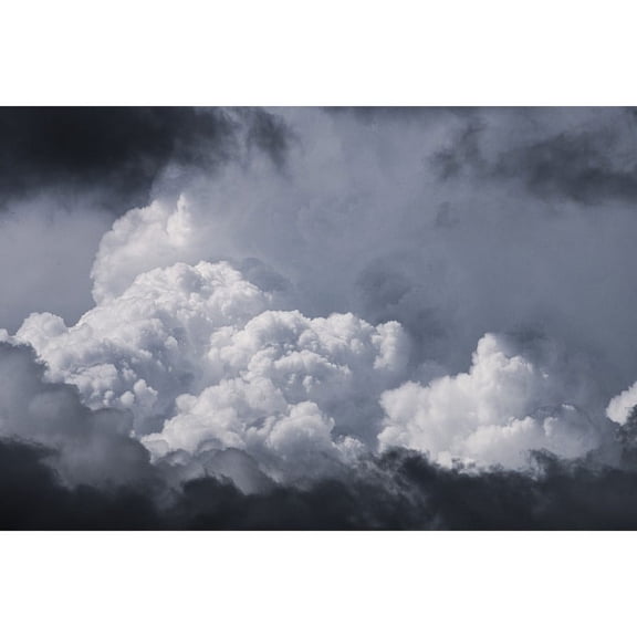 35x24in Photo Paper Clouds Storm Rain Weather Cloudy Sky