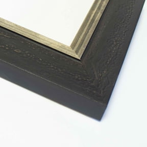 35x25 Frame Black & Gold Solid Wood Picture Frame Width 1.75 Inches | Interior Frame Depth 0.5625