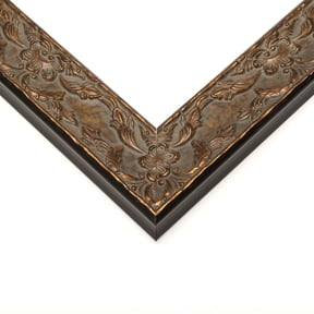 35x25 Frame Brown Solid Wood Picture Frame Width 1.75 Inches | Interior Frame Depth 0.375 Inches |