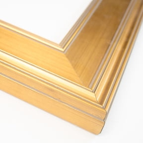 35x25 Frame Gold Solid Wood Picture Frame Width 3 Inches | Interior Frame Depth 0.625 Inches |