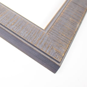 35x25 Frame Grey Solid Wood Picture Frame Width 1.625 Inches | Interior Frame Depth 0.5 Inches |