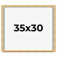 thumbnail image 1 of 35x30 Shadow Box Bronze Cross-Brushed Display Frame | 1.625 Inches Deep Solid Wood | UV Resistant, 1 of 8