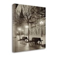 thumbnail image 1 of 35x35 Oviedo Cathedral Y Bancs - 2 By Alan Blaustein - Canvas Fabric Multi-Color, 1 of 2