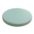 thumbnail image 1 of 35x35cm Round Leather Cushion Memory Foam Non Durable Versatile Easy Care For Seating, 1 of 3