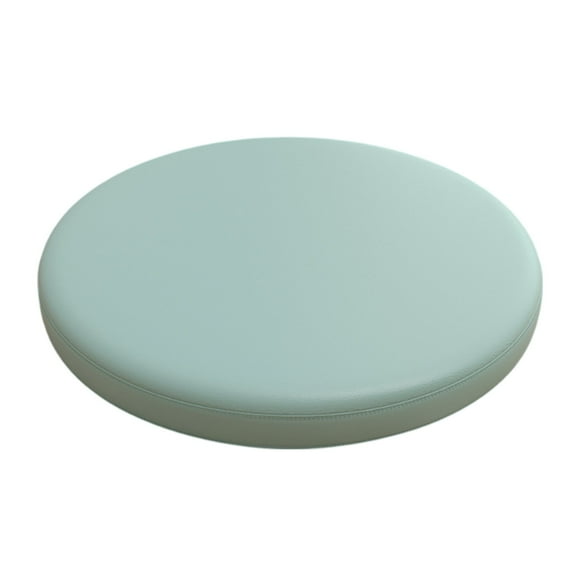 35x35cm Round Leather Cushion Memory Foam Non Durable Versatile Easy Care For Seating