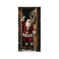 thumbnail image 1 of 35x70 Inch Christmas Door Cover – Polyester Door and Wall Decoration – Festive Holiday Party Banner for Front Door, Indoor & Outdoor Christmas Decor, 1 of 5