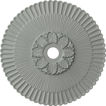 Ekena Millwork CM36ME 36.25 x 1.87 in. Melonie Ceiling Medallion Fits Canopies Up to 6.25 in.