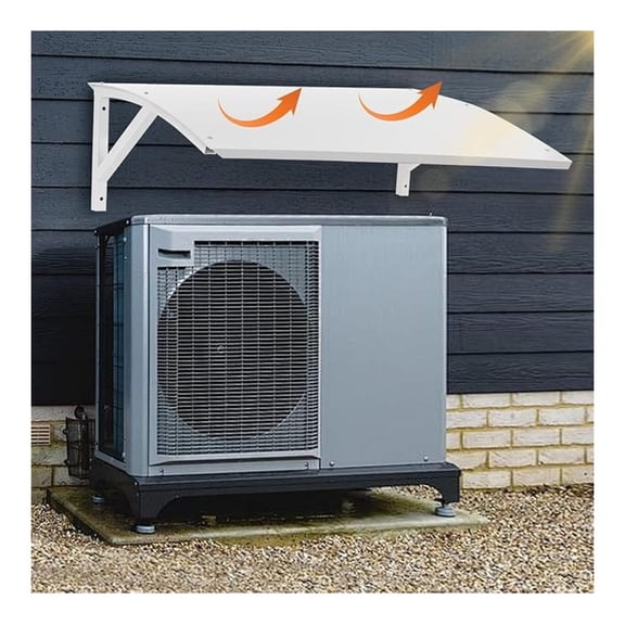 36.2 in Air Conditioner Compressor Awning, Mini Split Cover, Patio Awning for Outdoor Units Protection, Air Conditioner Covers, Shade, Heat Pump Unit Covers for Condenser Compressor