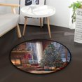 thumbnail image 1 of 36.2 Inch Round Floor Mat Christmas Decorations in The Room Carpet Decor Rug for Living Room Bedroom, 1 of 6
