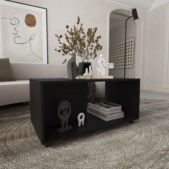 36.20 in Wide and Rectangular - Mobile Function - Living Room Decor - Sturdy and Stable Structure