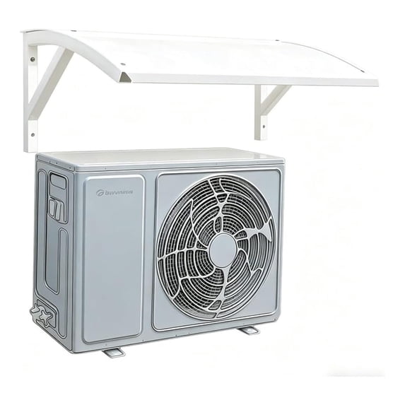36.2in Air Conditioner Cover Awning for Outside Units Protection, Patio ...