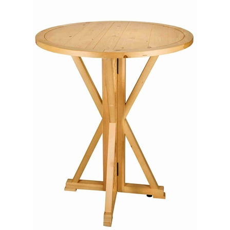 36" (3 Foot) Natural Round Farm Cocktail Table by Chivari