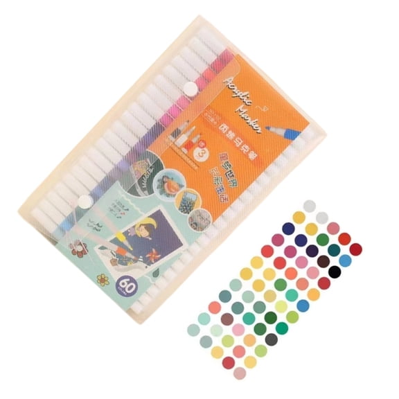 36/48/60 Colors Acrylic Pen Graffiti Marker Acrylic Markers Set Quick-Drying Acrylic Paint Markers Craft Supplies