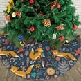 thumbnail image 1 of 36 48 Inch County Wexford Irish Tartan Traditional Christmas Tree Skirt Rustic Xmas Tree Holiday Decorations, 1 of 4