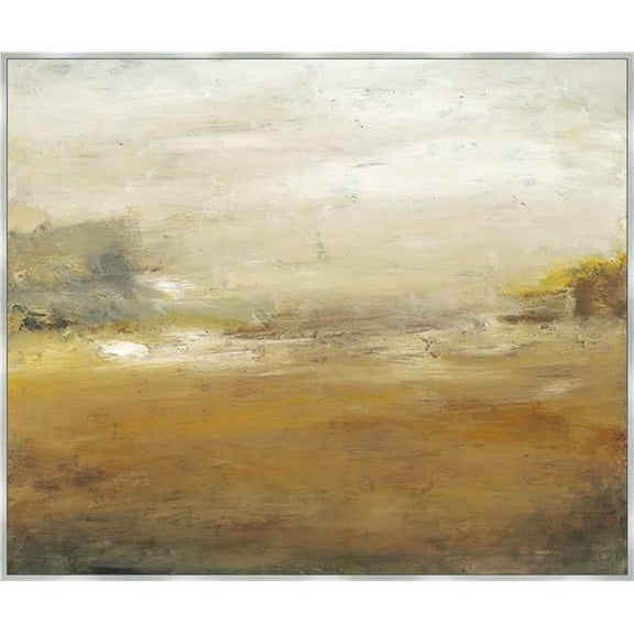 36.5 x 43.5 in. Custom Along the Island II Framed Canvas Art