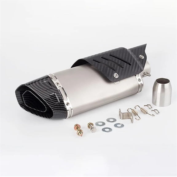 36-51mm Exhaust Pipe Modified Motorcycle Muffler Pipe For Yamaha R6 R25 Z400 Z750 MT09 MT03 Z650 For Forza Adv150