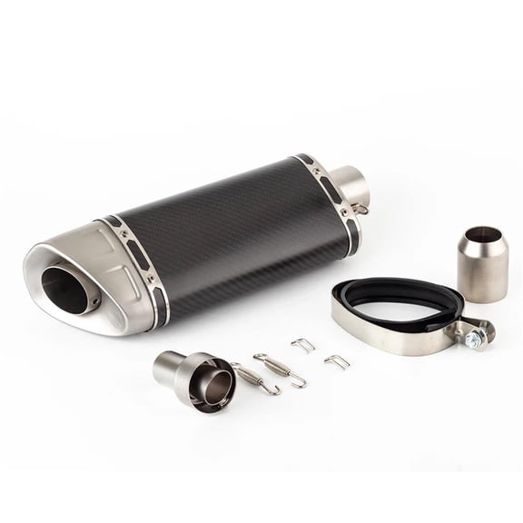 36-51mm Motorcycle Exhaust Muffler For Tenere 700 F900R MT-10 R7 ZX-4R For Ninja 400 GSX-R750 CB750 CL500 XL750