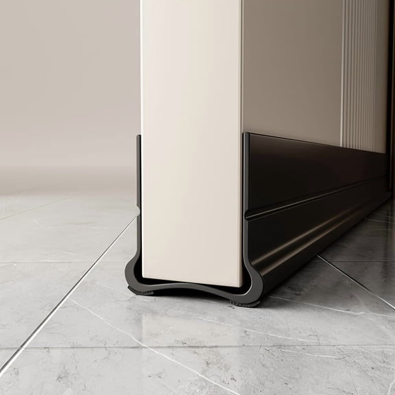 36.6 inch Door Draught Excluder, PVC Door Seal for Protection from Sound, Cold, Moisture and Insects Silicone