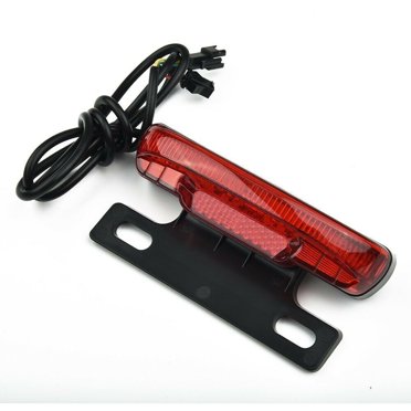 Electric Bicycle Rear Light, 36-60V Tail Brake Light, Ebike Rear Tail Safety Light, Rear Lamp For Electric Bike