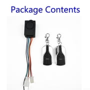36-72V Anti-theft Lock Alarm Smart Induction Wireless Remote Control With Lock