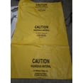 thumbnail image 1 of 36-8-100Y - Hazardous Materials Low-Density Flat Liner, Yellow, 60", (50/CASE), 1 of 2