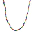 thumbnail image 1 of 36" 8mm Rainbow Handstrung Bead, 1 of 3