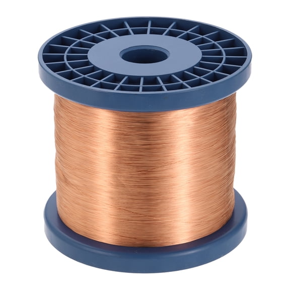 36 AWG Magnet Wire, 36 Gauge Enameled Copper Wires 48 oz Magnetic Coil for Transformer Motor Electric, 155C(311F), Copper Color