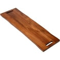 thumbnail image 1 of 36" Acacia Wooden Cheese Serving Board with Handles - Extra Long, 1 of 5