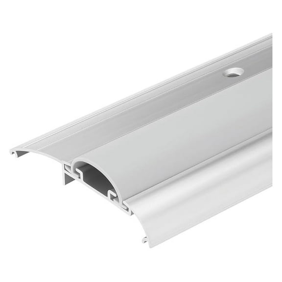 36" Aluminum Threshold with Vinyl Seal - Heavy Duty Door Sill Replacement - 5/8" to 3/4" Gap - Includes Screws - Made in USA