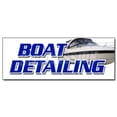 thumbnail image 1 of 36" BOAT DETAILING  DECAL sticker marine detail degreasing gel coat insured, 1 of 1