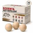thumbnail image 1 of 36 Balls RodentRepellent, Peppermint Oil Moth Ball to Repel Mice and Rats, MouseRepellent, MiceRepellent, RatRepellent, RodentRepellent for Cars,Garden, Indoor Use, 1 of 8