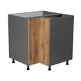 thumbnail image 1 of 36" Base Easy Reach-Double Door-with Natural Teak door, 1 of 5