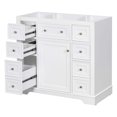 36" Bathroom Vanity Without Sink, Base Only, One And