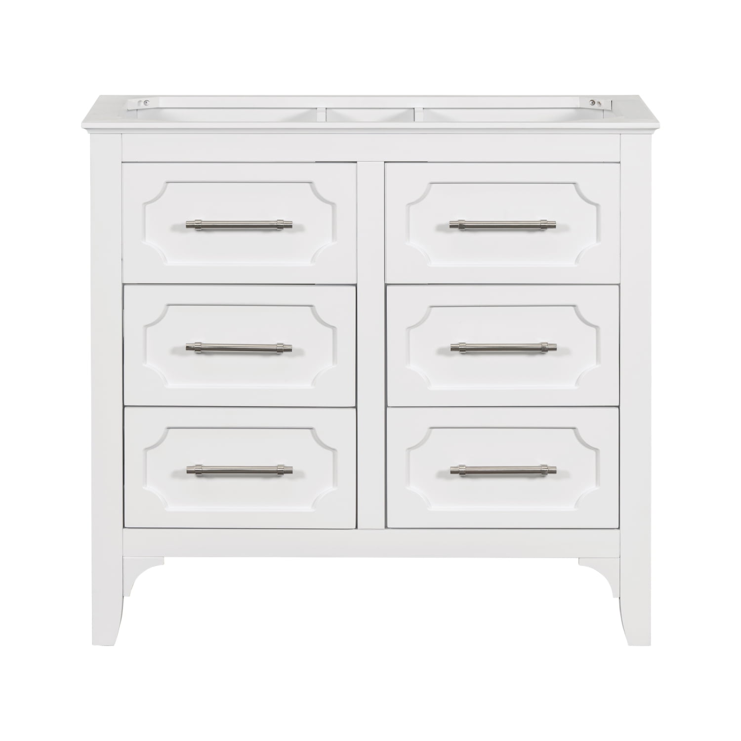 36‘‘ Bathroom Vanity without Sink Free Standing Single Vanity Set with ...