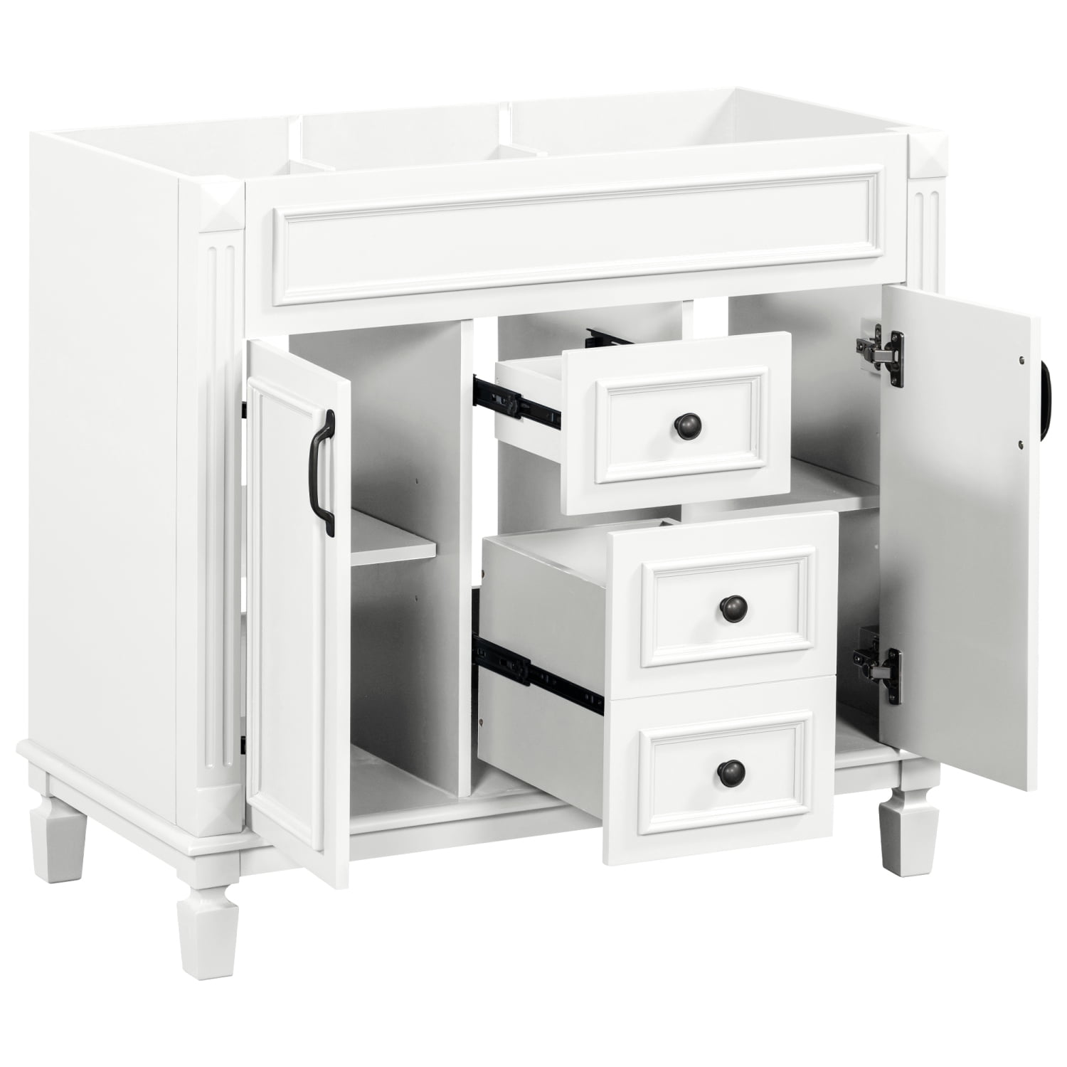 36‘‘ Bathroom Vanity without Top Sink Cabinet only Modern Bathroom ...