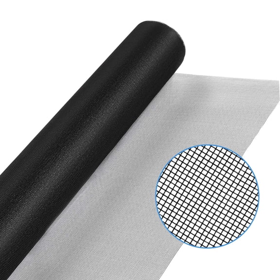 36" CHARCOAL FIBERGLASS SCREEN, 100 FT ROLL