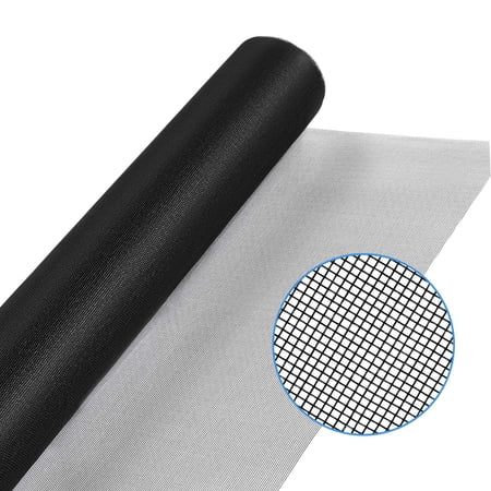 WRS Charcoal Fiberglass Window Screen Mesh 36" x 100' Roll