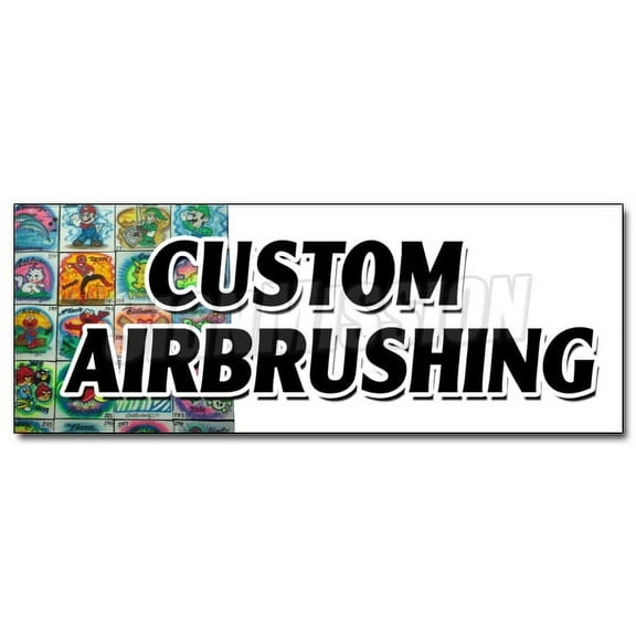36" CUSTOM AIRBRUSHING DECAL sticker artistic car auto murals air brushing