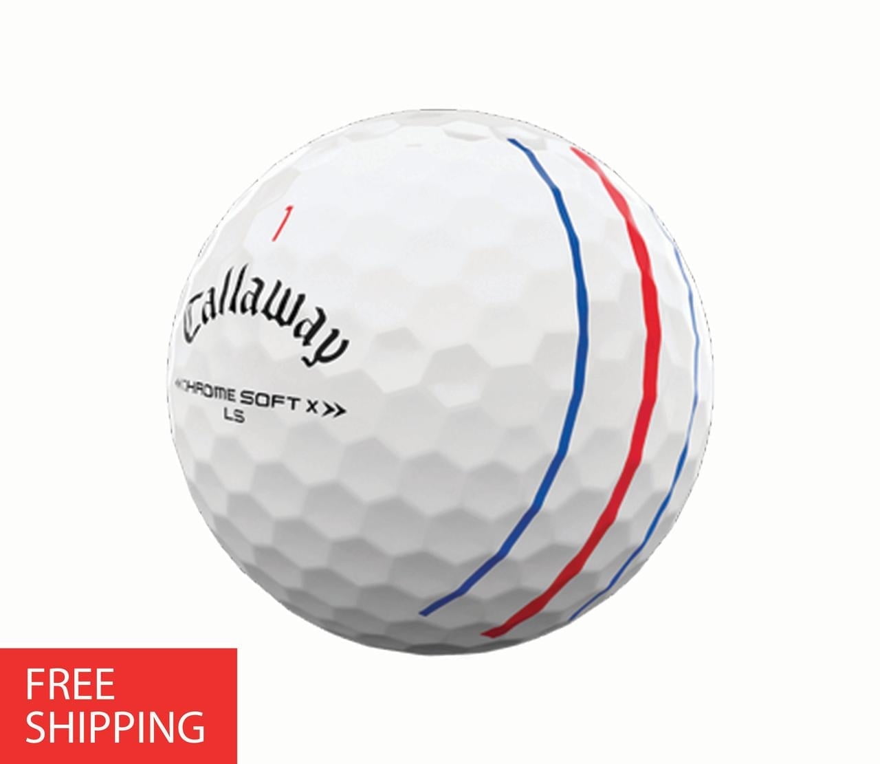 Pre-Owned 36 Callaway Chrome Soft X LS Triple Track 4A Used Recycled Golf Balls, by Mulligan Golf Balls