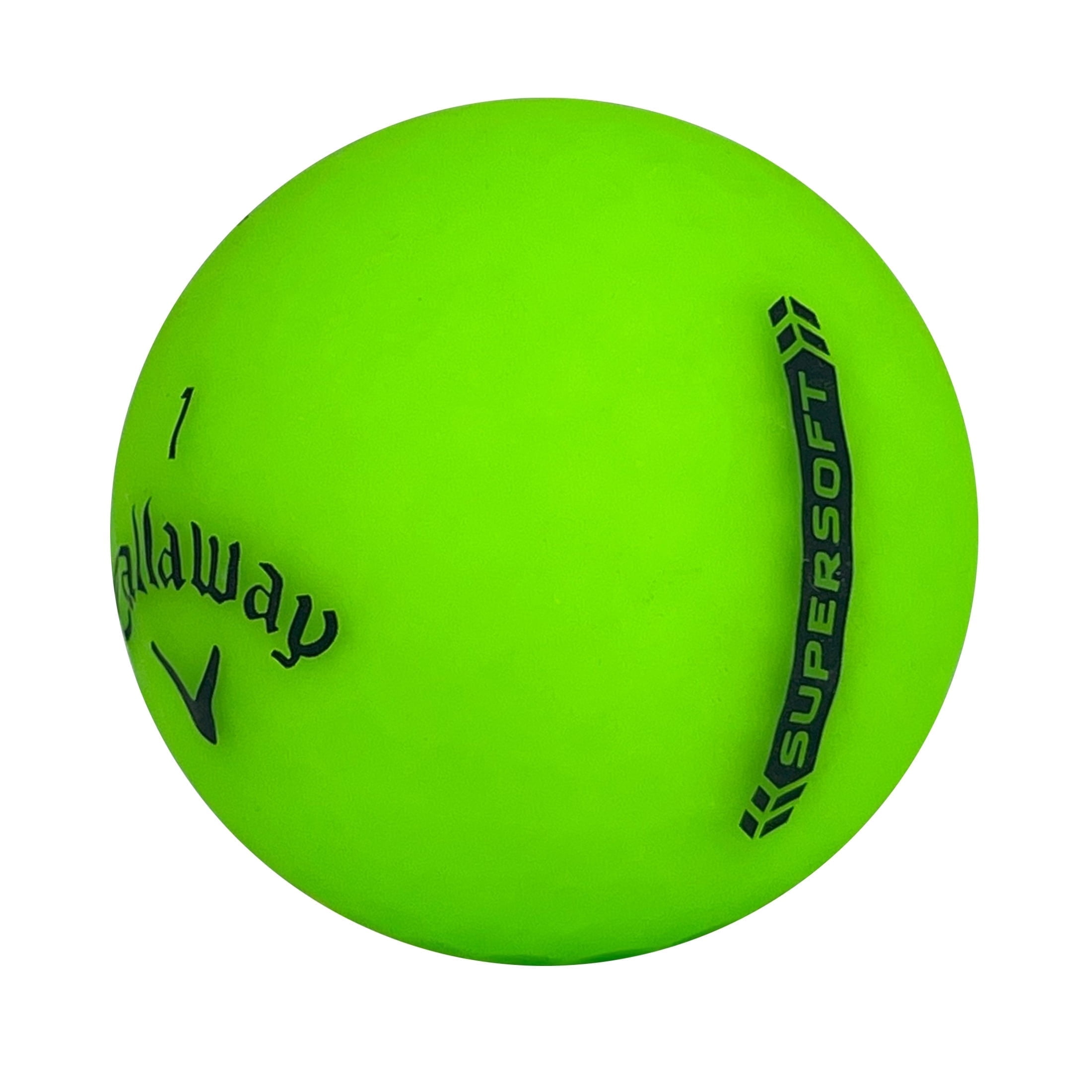 36 Callaway Supersoft Green 4A Recycled Golf Balls, by Mulligan USA