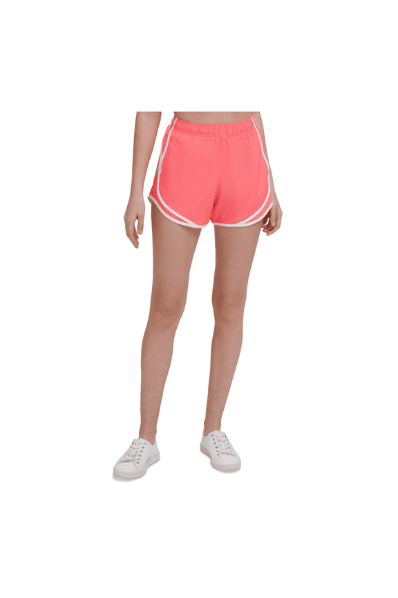 $36 Calvin Klein Performance Women's Perforated Shorts, Orange, S